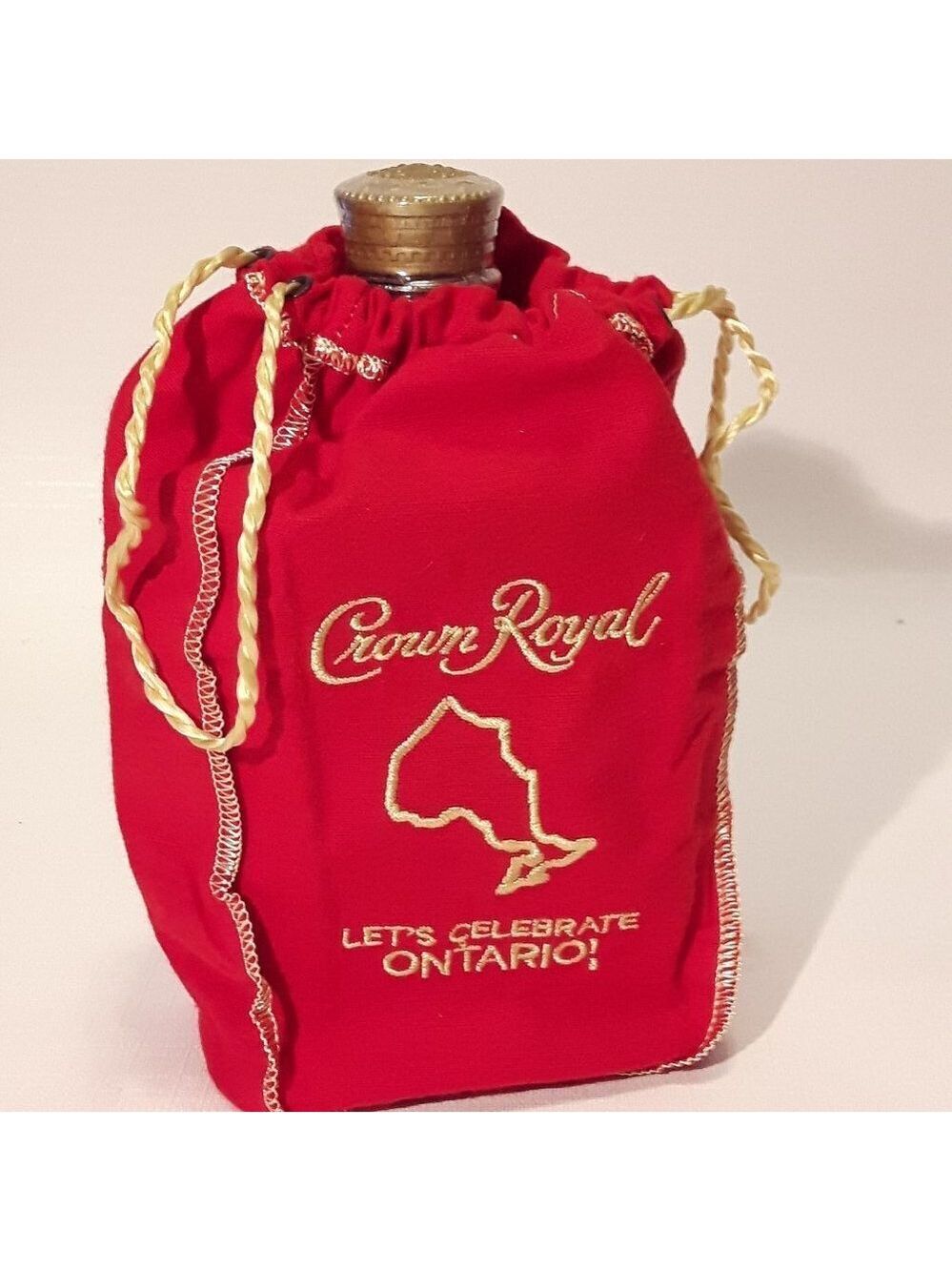 COPY - Rare Crown Royal Bag Celebrate Ontario NEW